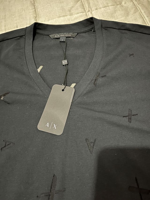 ARMANI - t-shirt TRAFORATA TG. S cartellino NUOVA