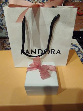 Caja mediana y bolsa Pandora 