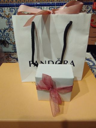 Caja mediana y bolsa Pandora 