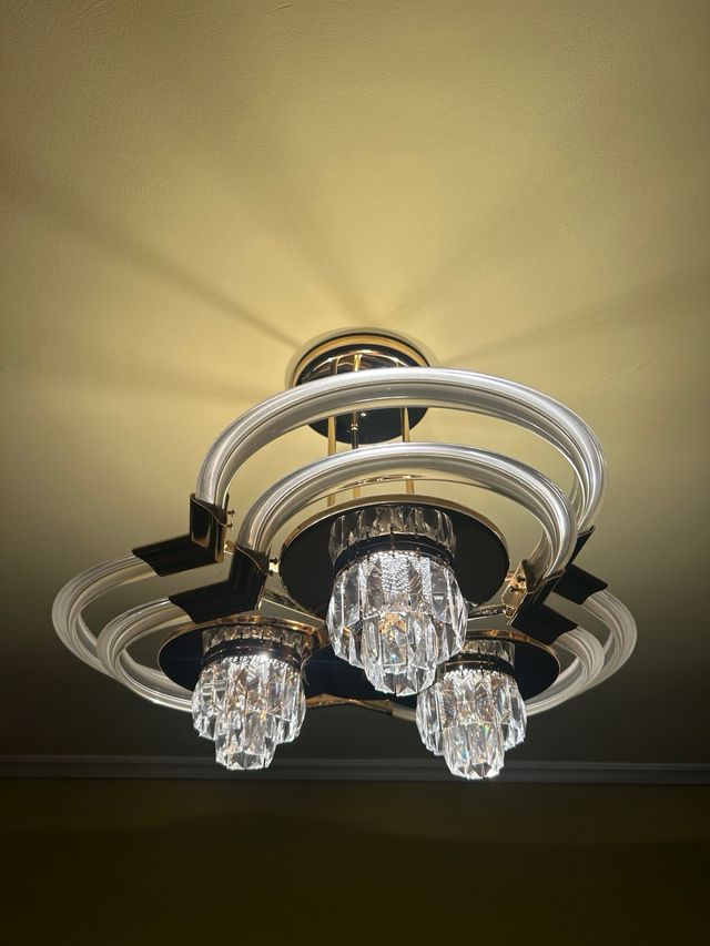 Mesas y lamparas de salon