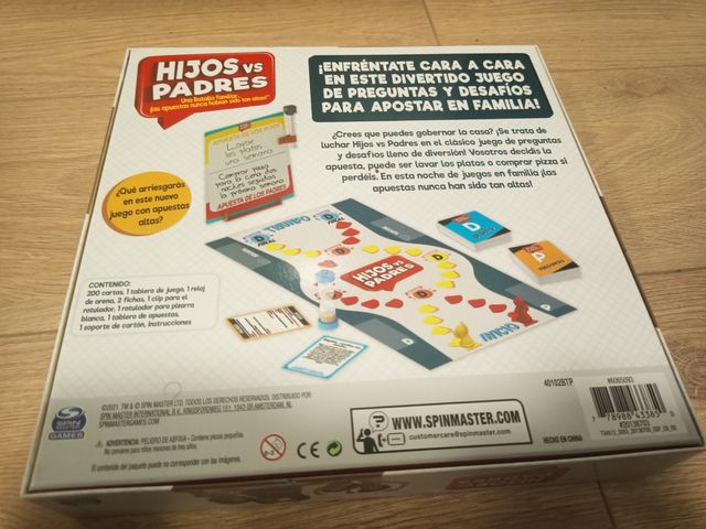 Juego de mesa HIJOS vs PADRES