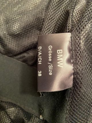 Traje de moto BMW original de mujer