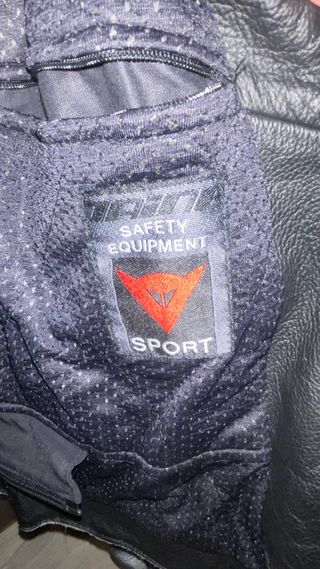 Cazadora piel dainese tatoo