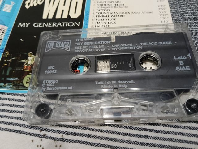 Cinta Cassette **THE WHO****