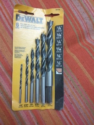 Brocas brad poin dewalt
