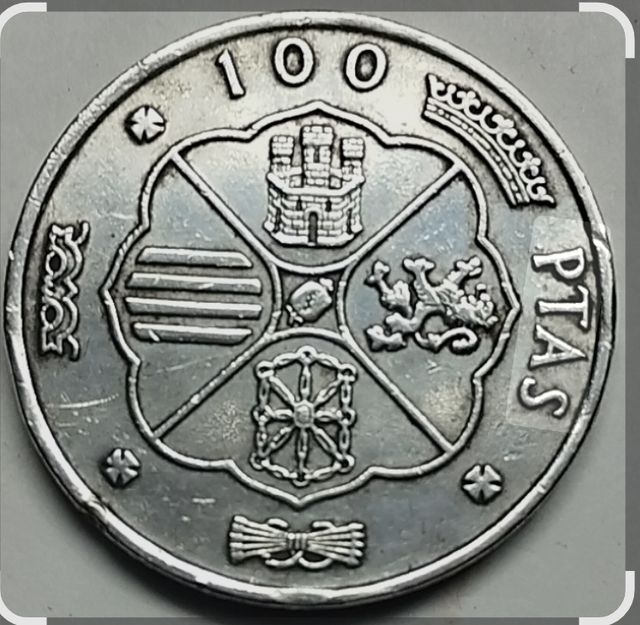 100 PESETAS DE PLATA 