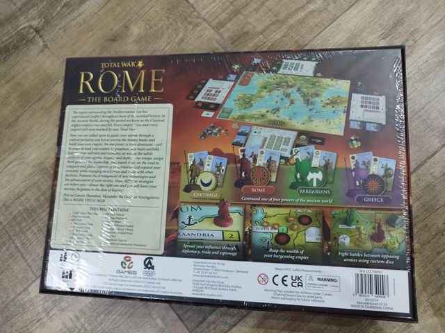 Total War Rome Juego de mesa PRECINTADO