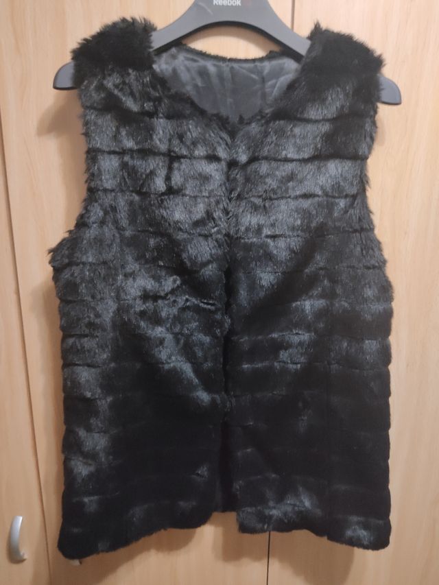 Chaleco de pelo mujer