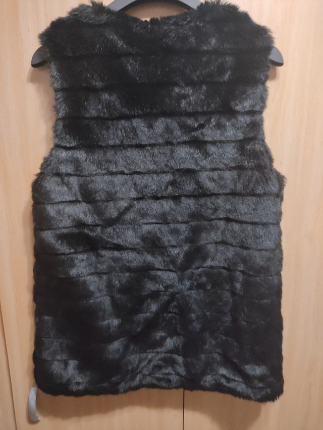 Chaleco de pelo mujer