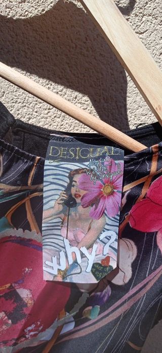 Camiseta sin mangas Desigual