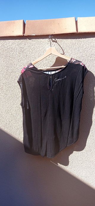 Camiseta sin mangas Desigual