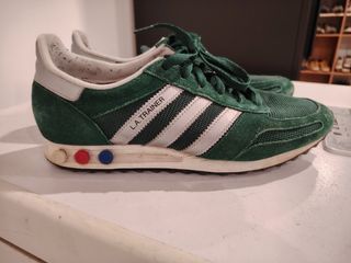 Adidas la Trainer Green Low 44