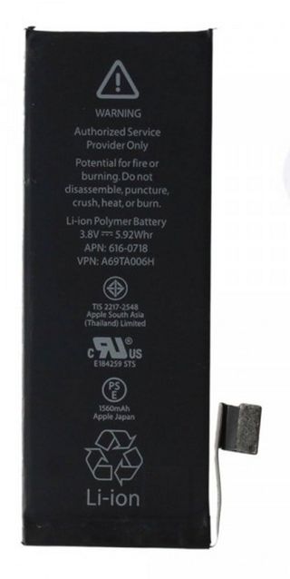 Batteria per iPhone 5S 1560mAh APN 616-0728