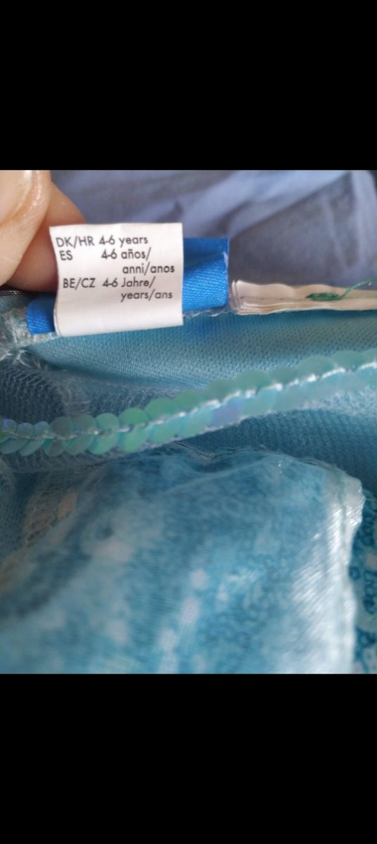 Disfraz Elsa y zapatos 