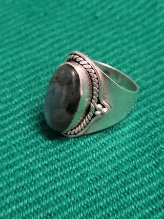 Anillo plata 800 vintage