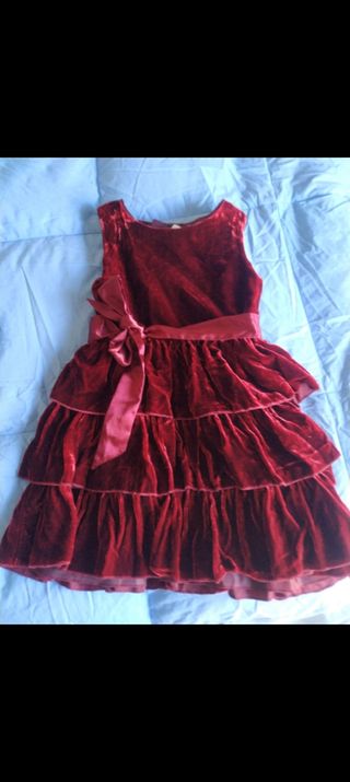 Vestido fiesta para niña 3-4 años