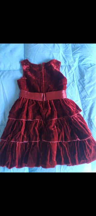 Vestido fiesta para niña 3-4 años