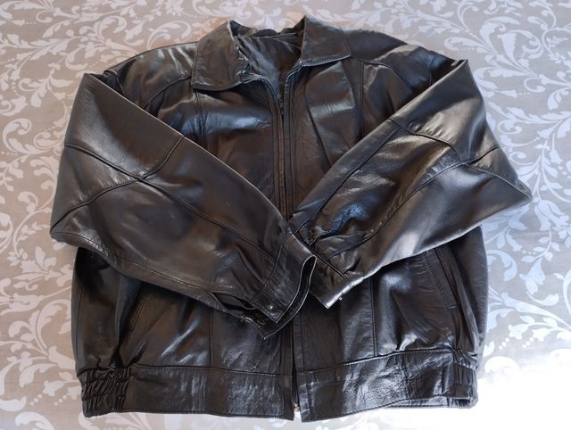 Giacca in pelle vintage