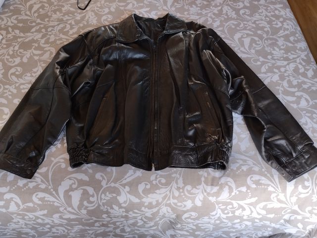 Giacca in pelle vintage