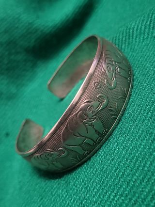 Pulsera alpaca vintage