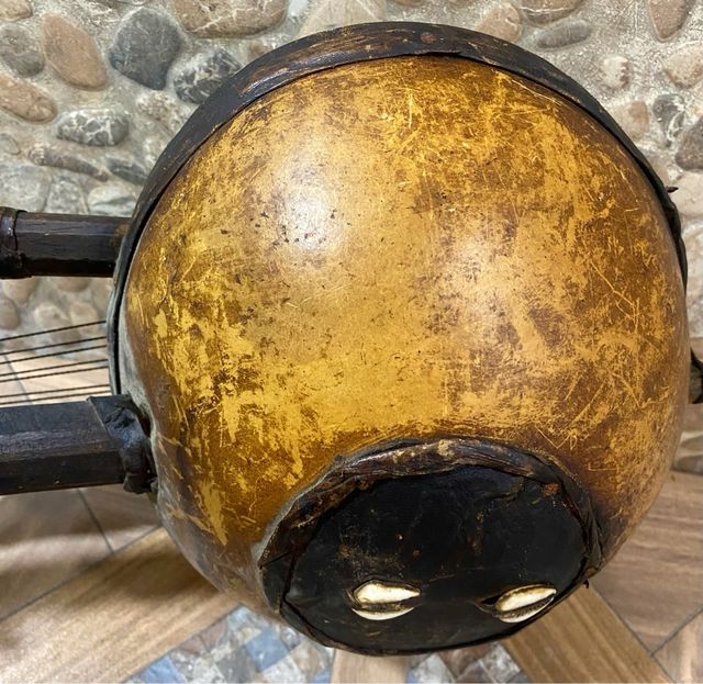 KORA Antiguo !! instrumento musical étnico. Único