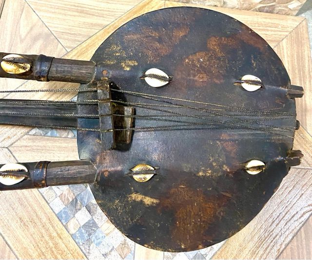 KORA Antiguo !! instrumento musical étnico. Único