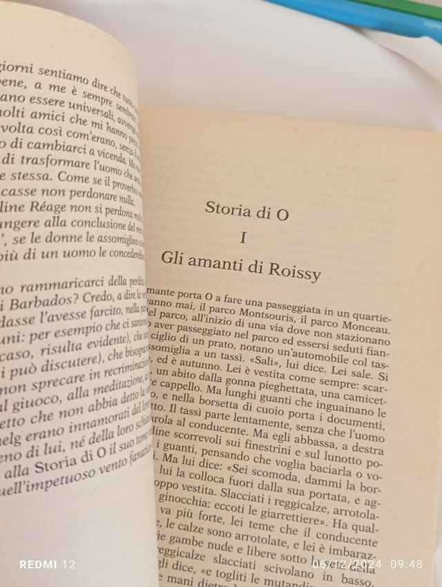 Collezionismo libri vintage Histoire d'O Mondadori