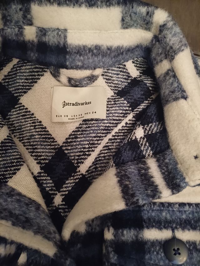 Sobrecamisa-abrigo mujer