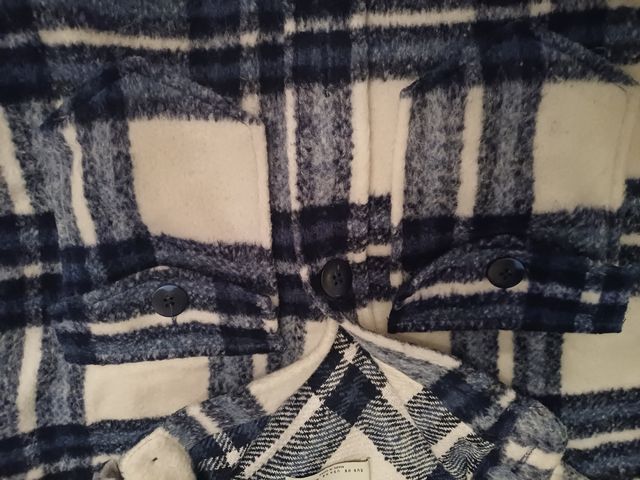 Sobrecamisa-abrigo mujer