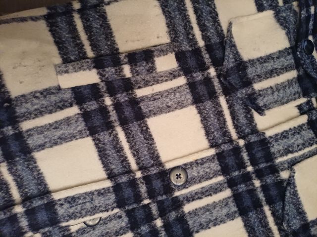 Sobrecamisa-abrigo mujer