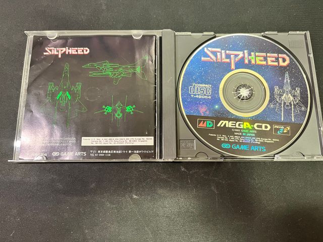 Silpheed Sega Mega CD japonés