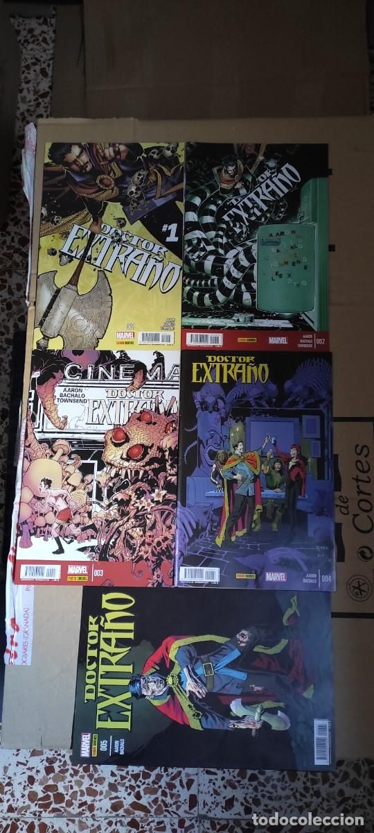 DOCTOR EXTRAÑO PANINI 1 2 3 4 y 5 AARON / BACHALO