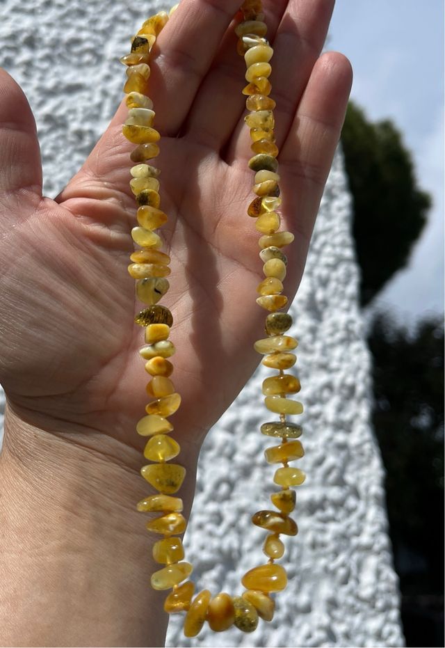 Lote 4 collares de Ambar