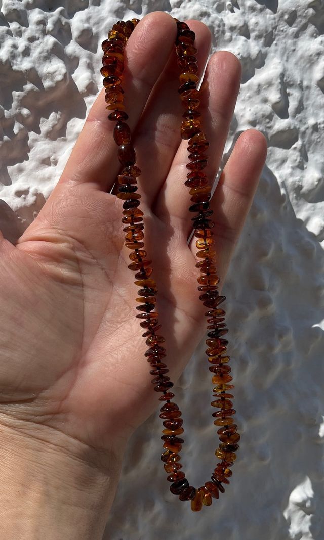 Lote 4 collares de Ambar