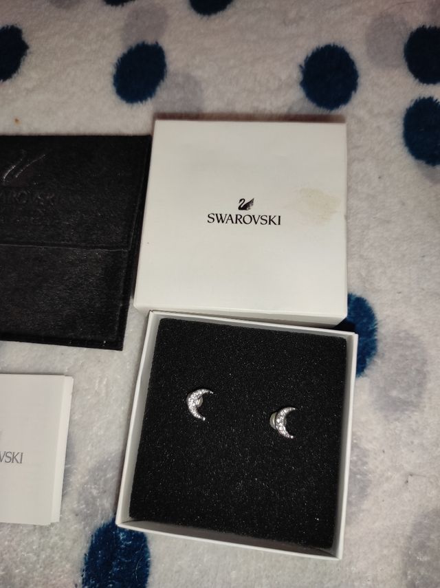 Pendientes Swarovski originales con garantia