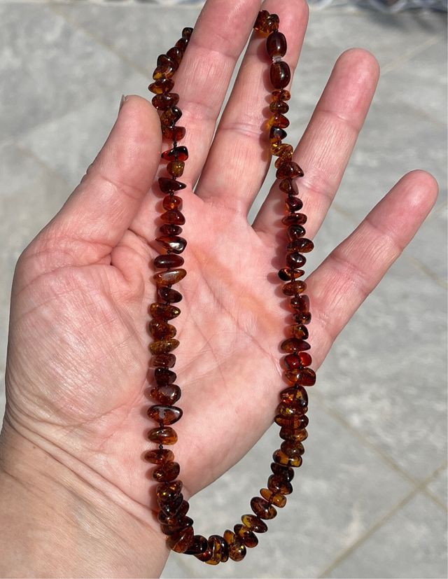 Lote 3 collares de Ambar 