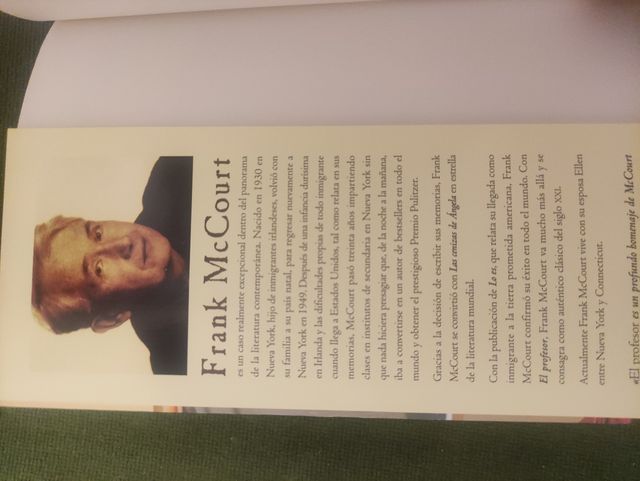 El profesor: Una novela sobre la vida de un ingenioso profesor en Nueva York, una auténtica lección de humanidad.