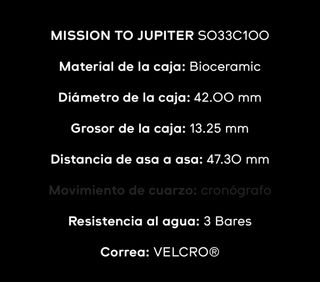 Reloj Swatch Omega Jupiter