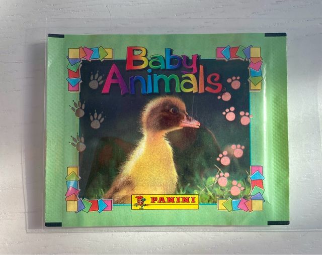 Sobre de cromos sin abrir colección Baby Animals