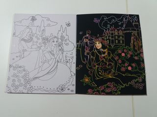 Libro para raspar de Hadas