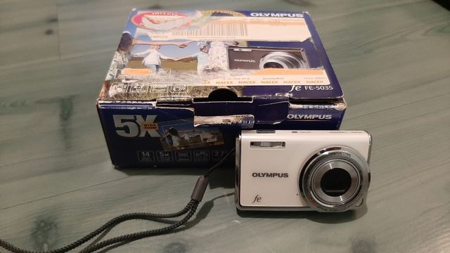 Cámara de fotos Olympus vintage