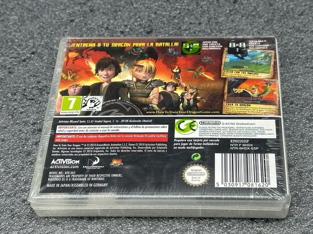 NUEVO Como Entrenar a tu Dragon DS Pal España