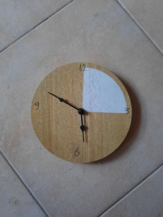 Orologio in legno