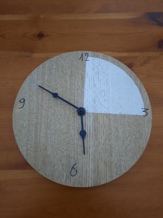 Orologio in legno