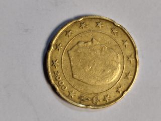 20 céntimos 2000 Bélgica