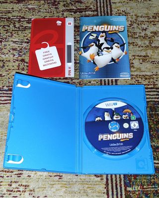 Juego Wii U Los Pingüinos 