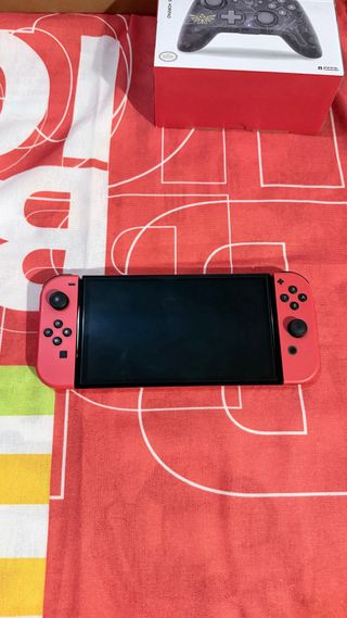 NINTENDO Swich OLED Edicion Exclusica de MarioRed