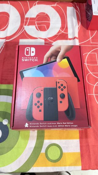 NINTENDO Swich OLED Edicion Exclusica de MarioRed