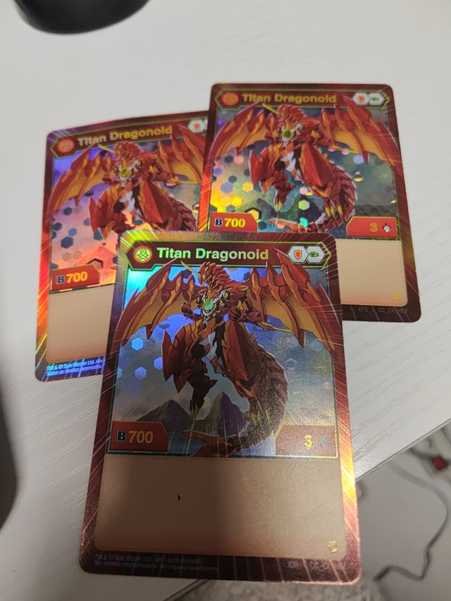 Cartas Bakugan
