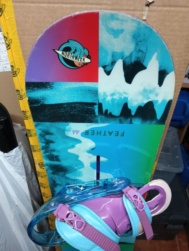 TABLA SNOWBOARD REGALO BOLSA+FIJACIONES+BOTAS